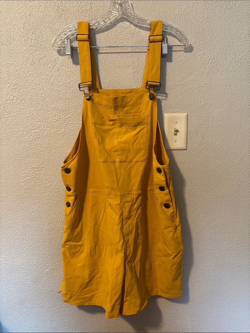 Wild rye short overalls